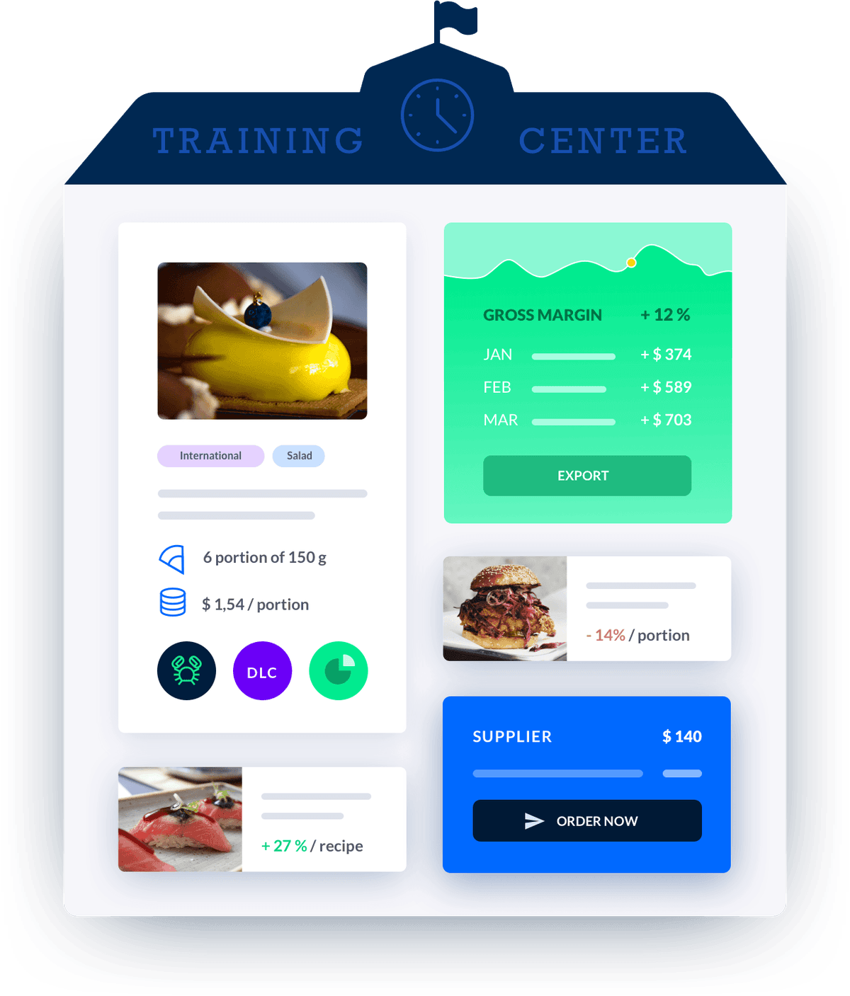 Optimize the management of your catering school with melba