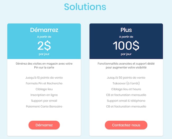 Les offres Waze Local