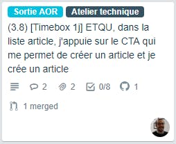 Scrum : ticket timeboxé